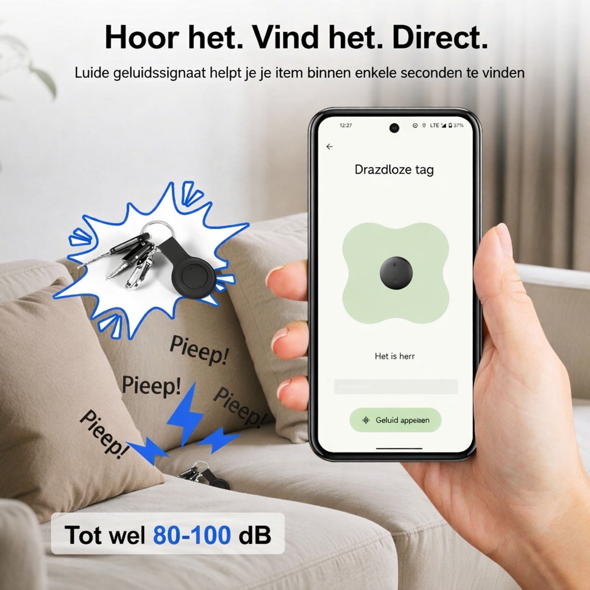 Android GPS Tracker 2 Stuks Google Find My – RealTime Tracker - Afbeelding 3
