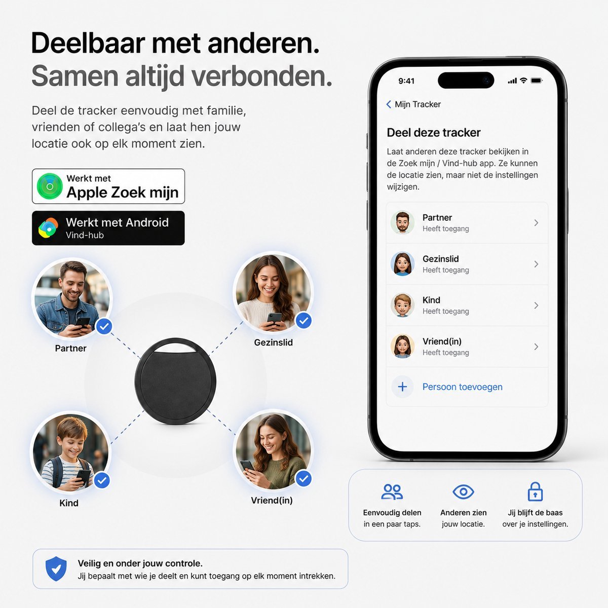 Smart GPS Tracker voor Apple & Android – Real-Time Locatie Tracker - Afbeelding 11