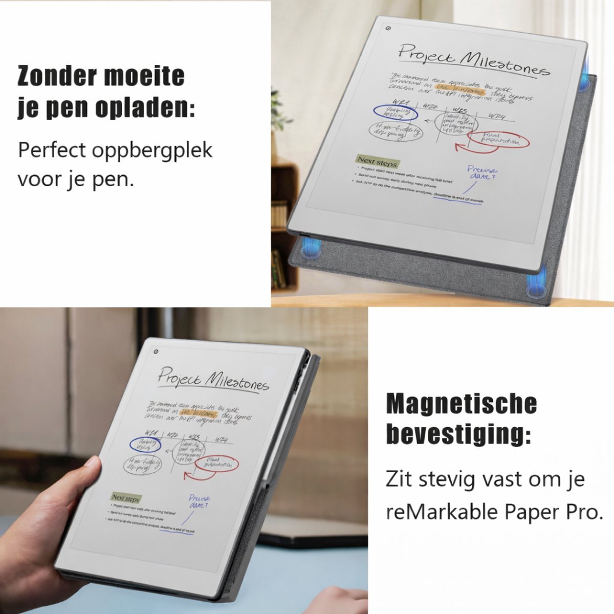 Remarkable Paper Pro Move Case 7.3” (2025) – Magnetic Case - Image 5