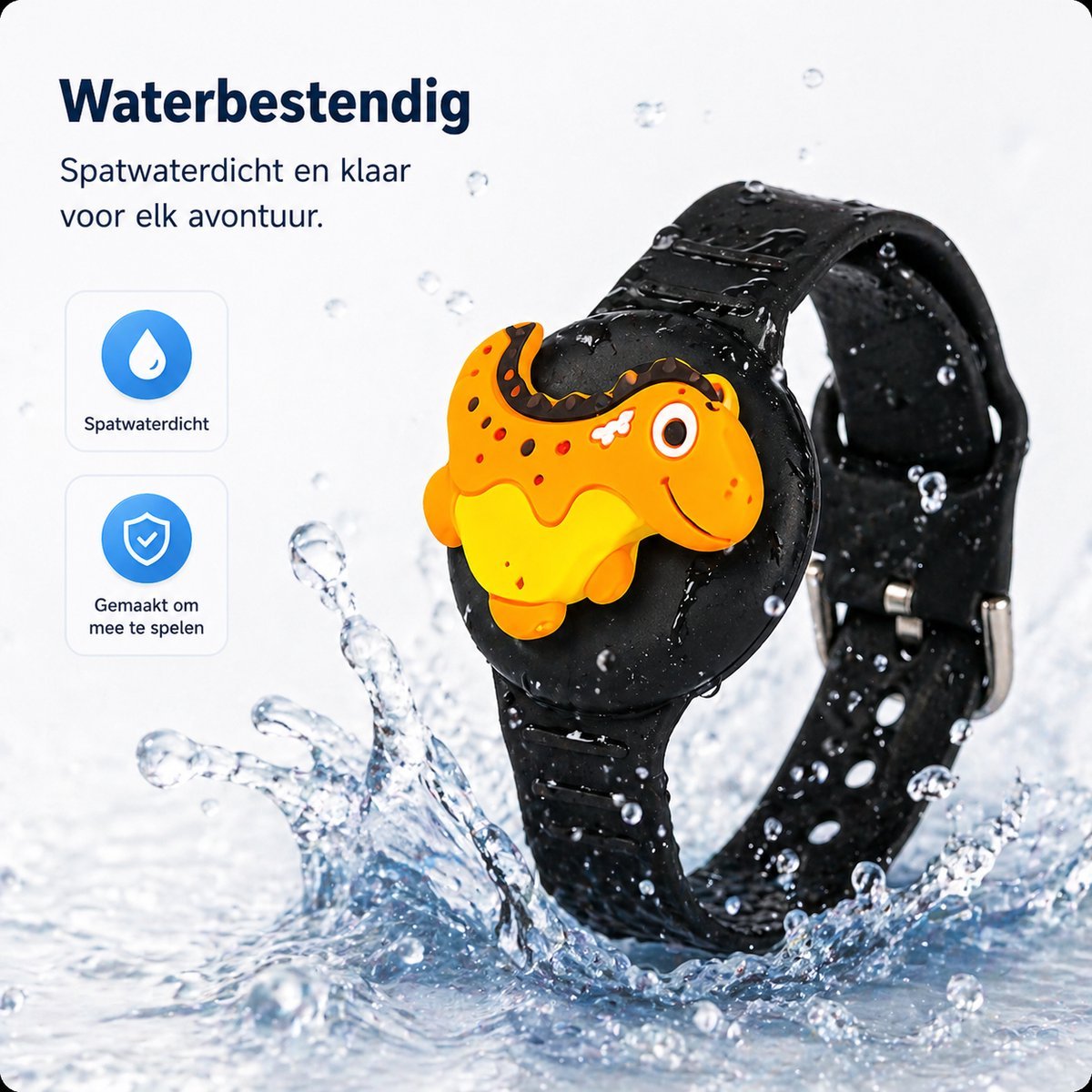 Kinder GPS Tracker Armband – Android of IOS - Blauw - Afbeelding 5