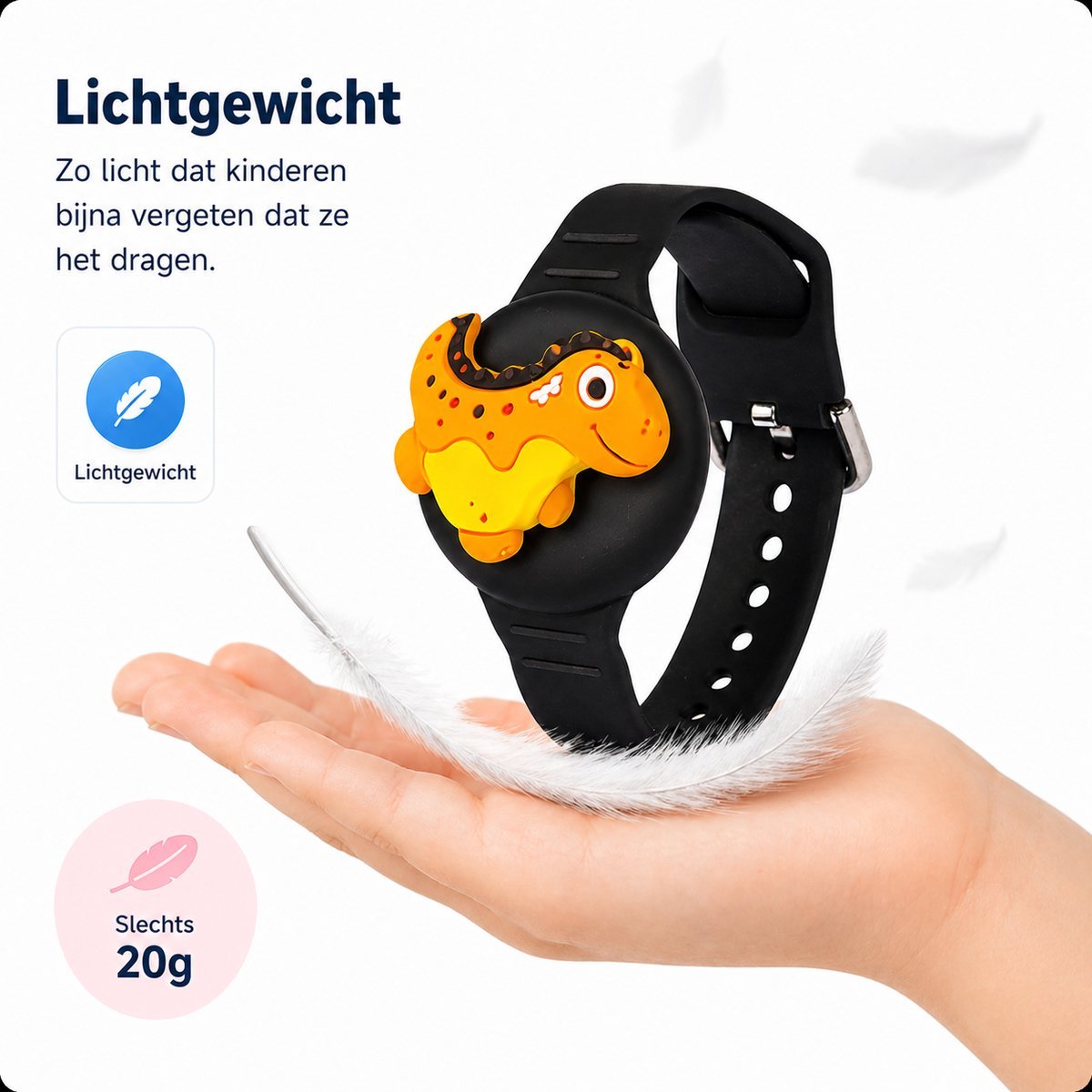 Kinder GPS Tracker Armband – Android of IOS - Blauw - Afbeelding 7