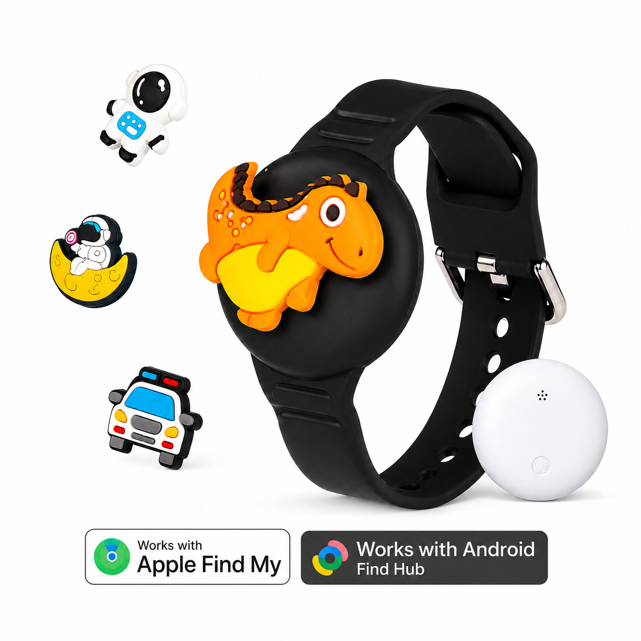 Kinder GPS Tracker Armband – Android of IOS - Zwart