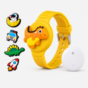 Kinder GPS Tracker Armband – Android of IOS - Geel