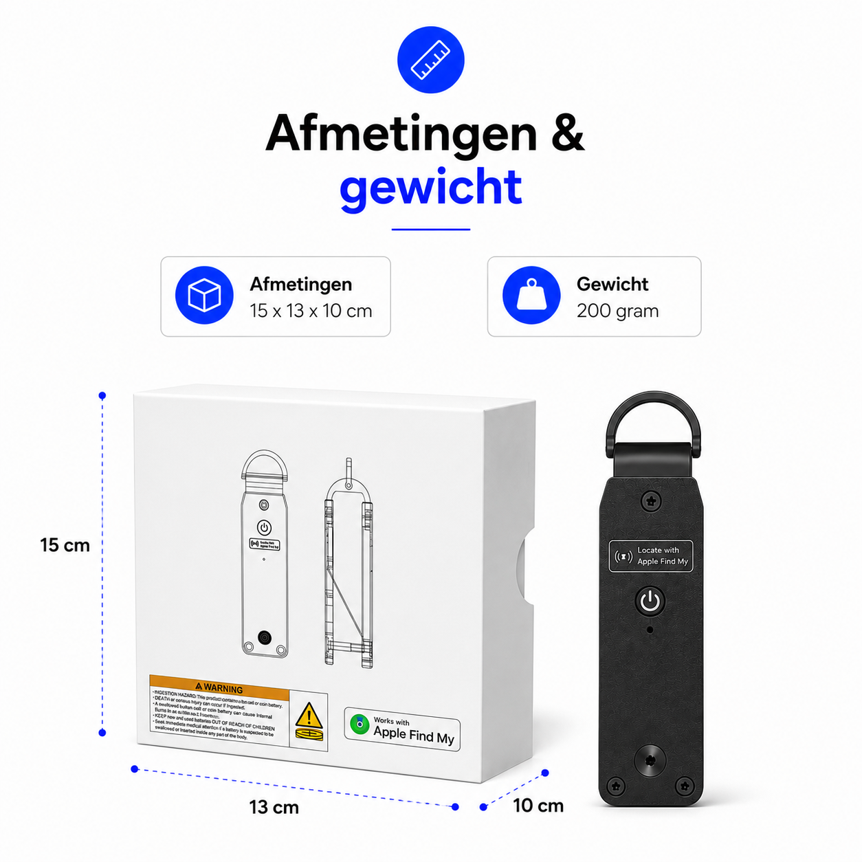Sleutelhouder met Tracker – Apple Find My Key Organizer - Afbeelding 16